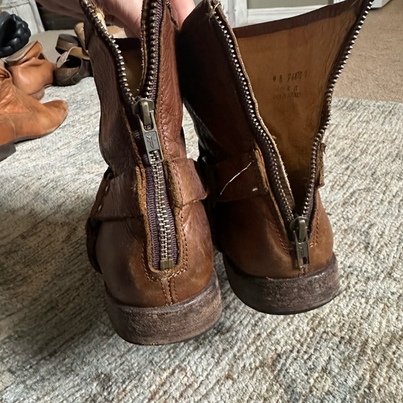 Frye Brown Leather Boots - Picture 5 of 5